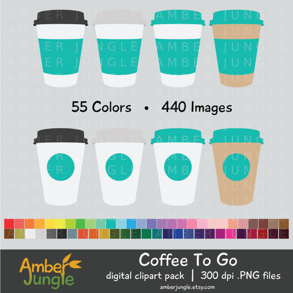 Coffee To Go Clipart.