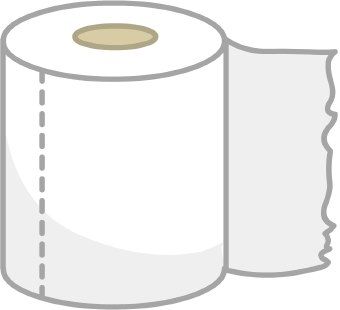 Clip Art Toilet Paper.