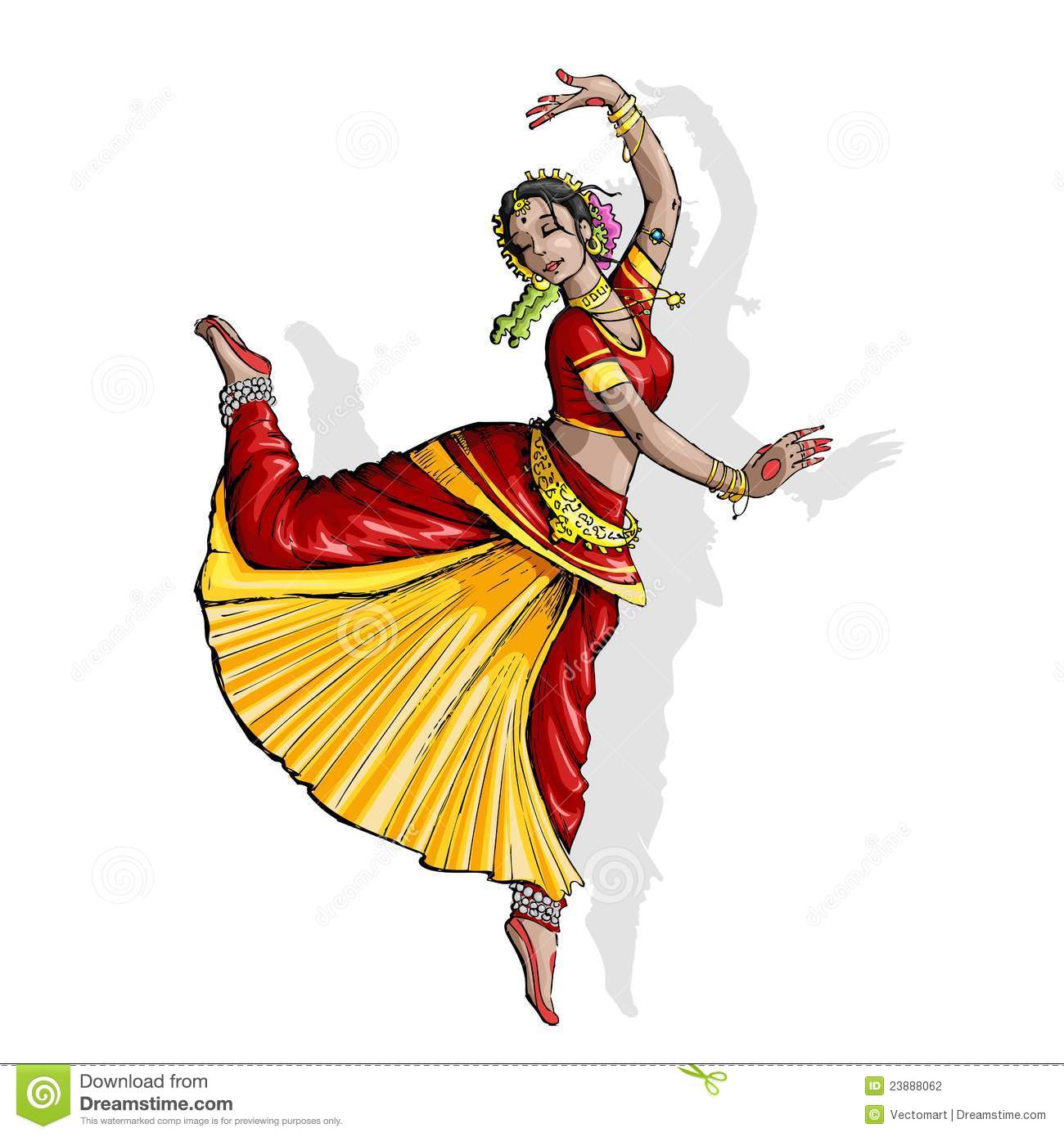 Free bollywood clipart.
