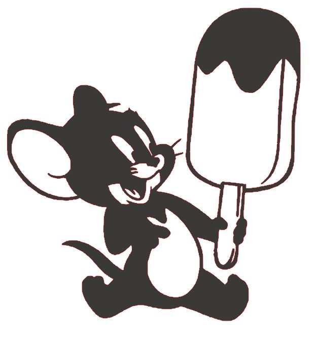 Tom And Jerry Silhouette at GetDrawings.com.