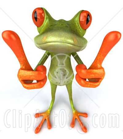 Tomato Frog Clip Art.