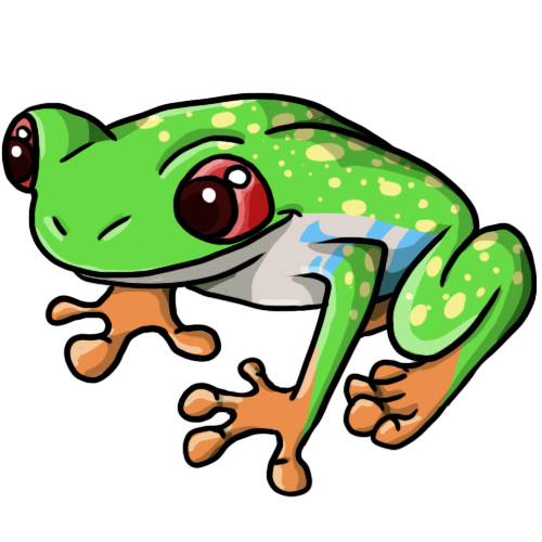 14 FREE Frog Clip Art Drawings and Colorful Images.