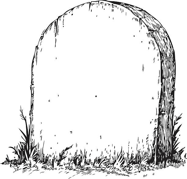 Tombstone clipart black and white 4 » Clipart Station.