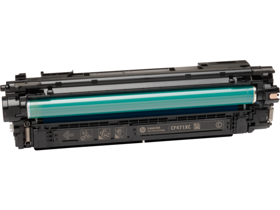 HP 657X High Yield Cyan Original LaserJet Toner Cartridge, CF471X.
