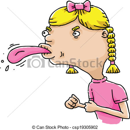 Clipart sticking out tongue.