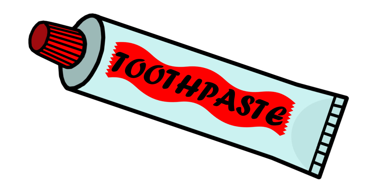 Toothbrush Clipart Black And White.