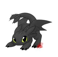 Toothless Clipart.