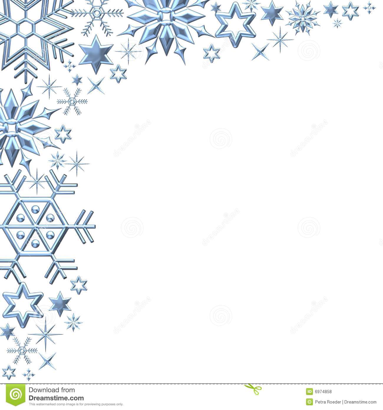 top bottom border clipart snowflake 10 free Cliparts | Download images ...