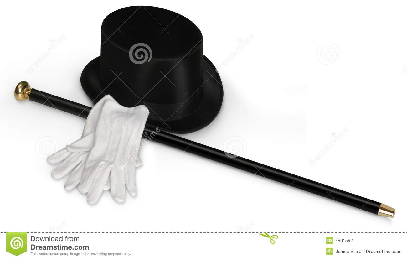 1258 Top Hat free clipart.