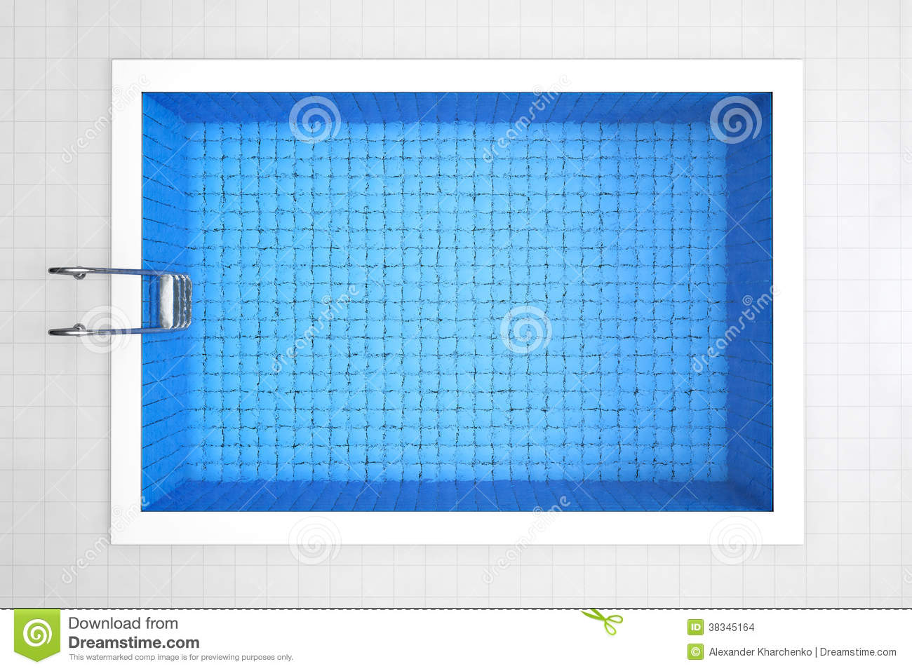 Top View Pool Hotel Stock Illustrations.