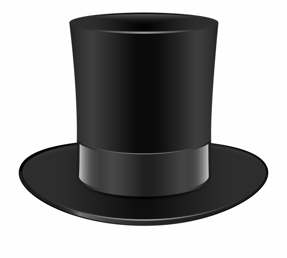 Black Top Hat Png Clip Art {#62722}.