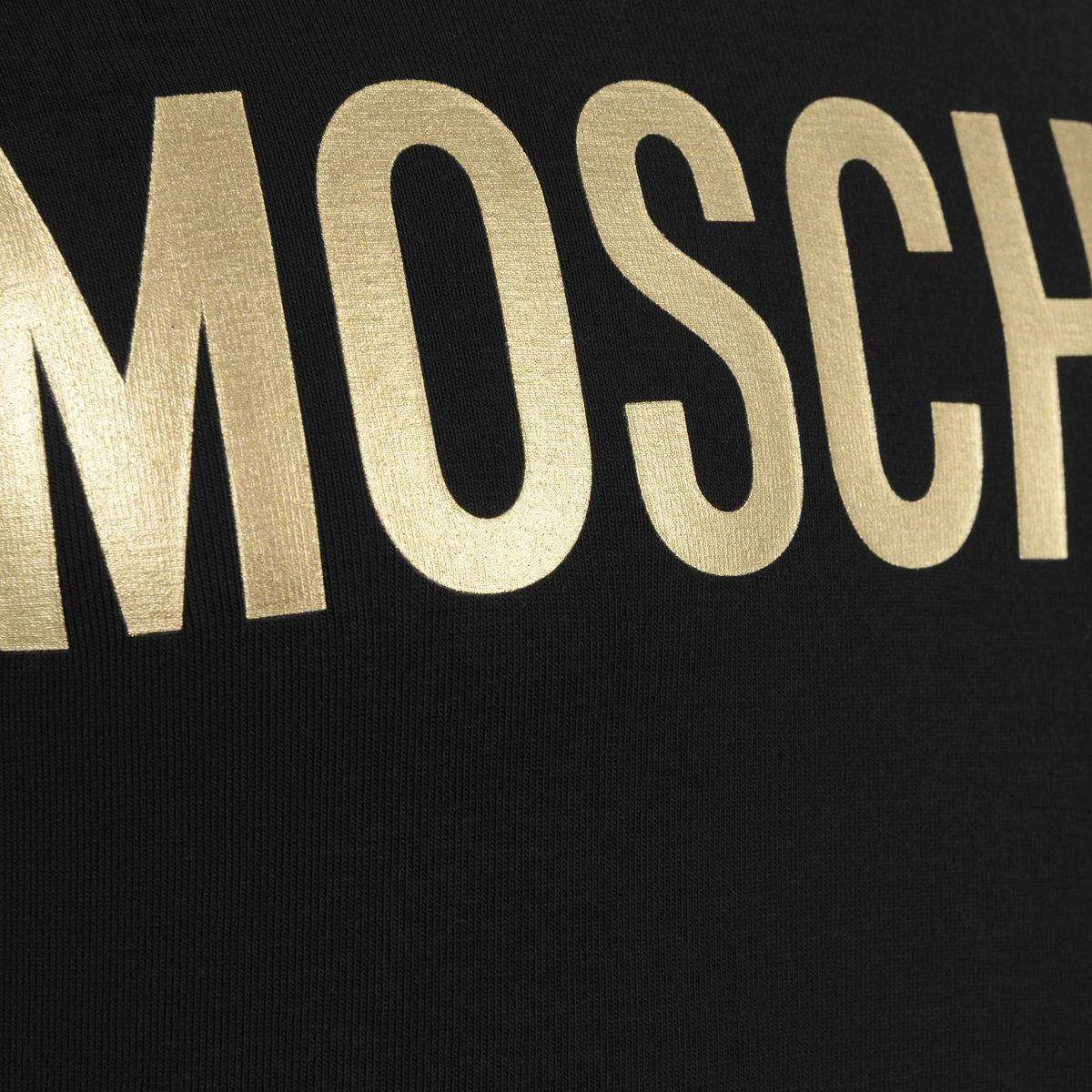 Moschino Girls Black Couture! Logo Top.