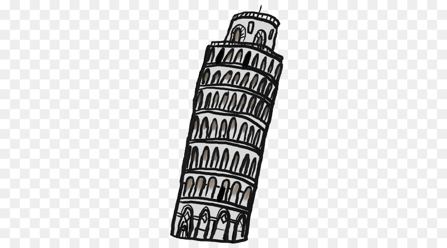 Leaning Tower Of Pisa Text.