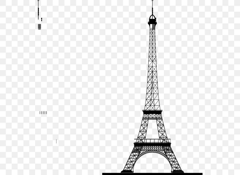 Eiffel Tower Drawing Clip Art, PNG, 564x599px, Eiffel Tower.