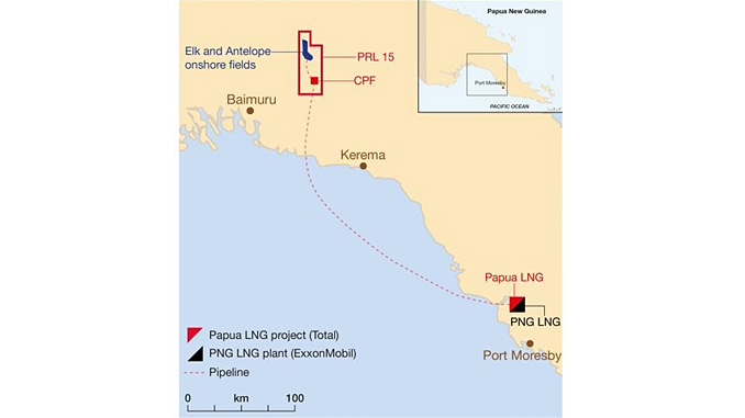 Total signs gas agreement for Papua LNG project.