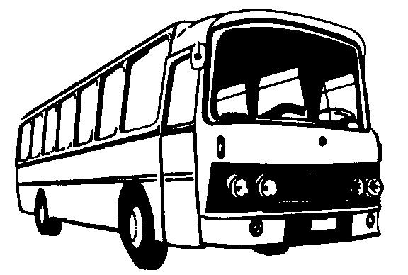 Tour Bus Clipart.