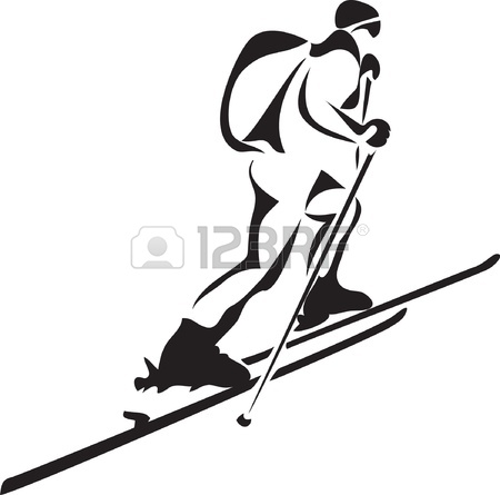 Ski Touring Royalty Free Cliparts, Vectors, And Stock Illustration.