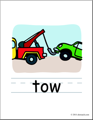 Tow clipart.