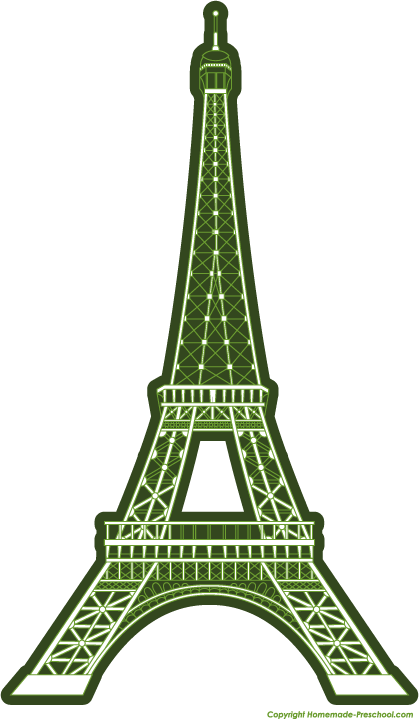 Free Eiffel Tower Clipart.