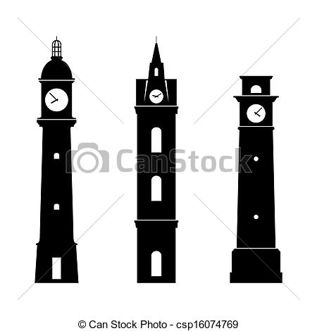 Tower clock Clip Art Vector and Illustration. 1,380 Tower clock.