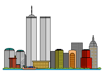 Twin towers clipart free.
