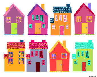 Townhouse Clipart.
