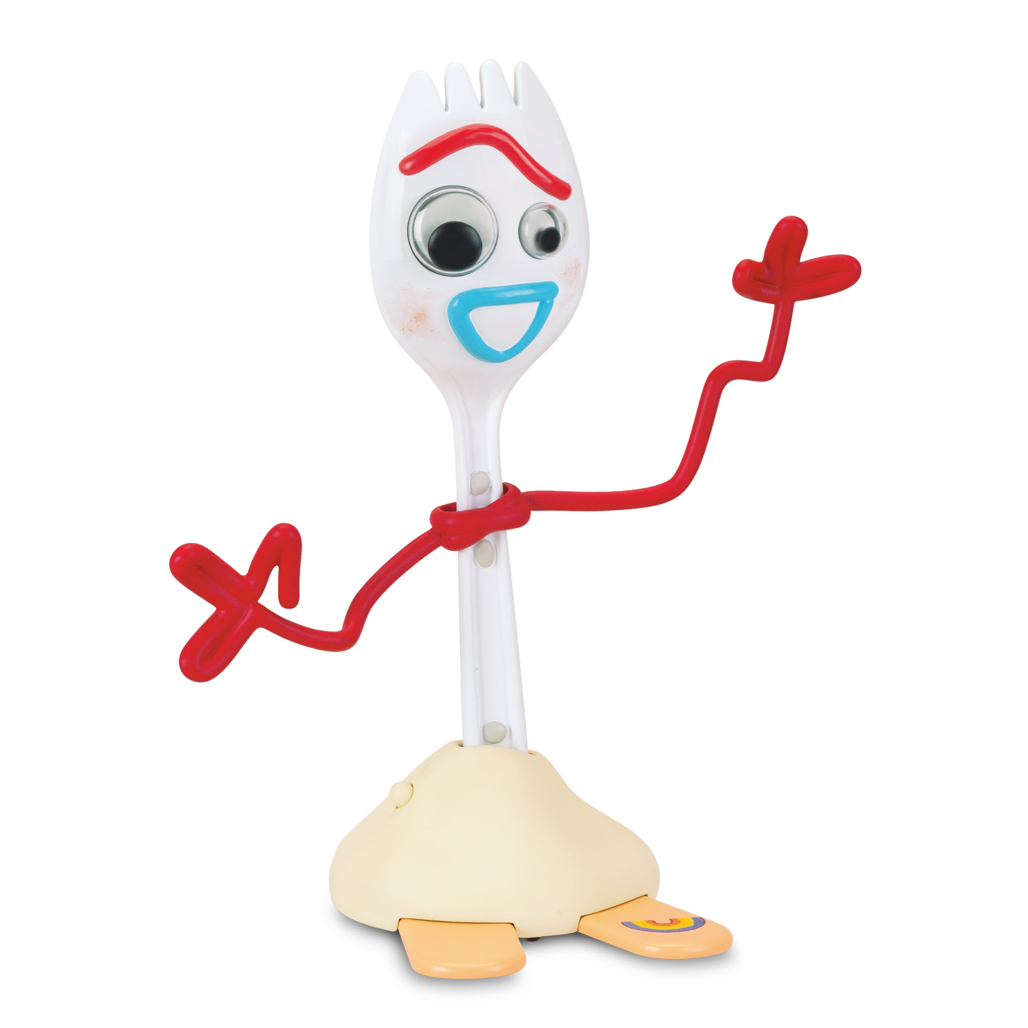 Toy Story 4 FORKY Free Wheeling Talking Action Figure.