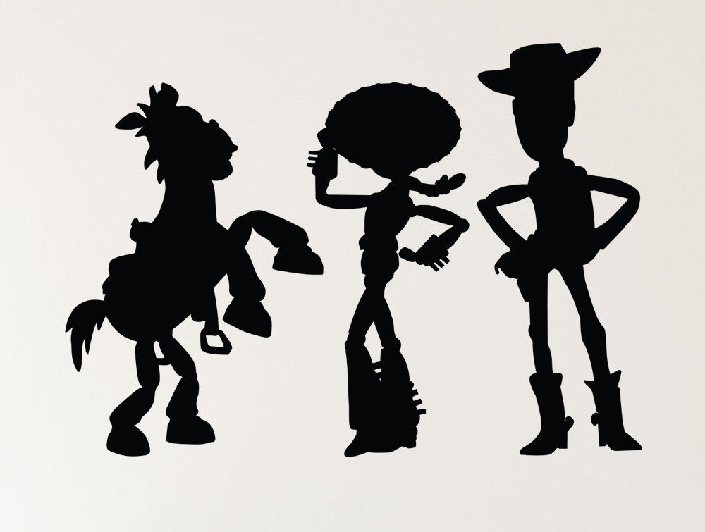 toy story silhouette.