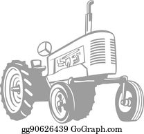 Farm Tractor Clip Art.