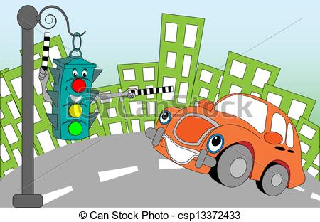 Traffic Clipart Page 1.