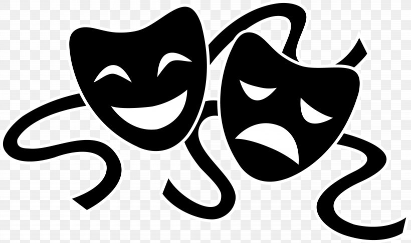 Theatre Drama Play Tragedy Mask, PNG, 8600x5101px, Theatre.