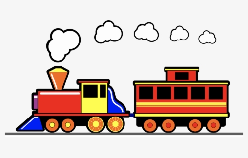 Free Trains Clip Art with No Background.