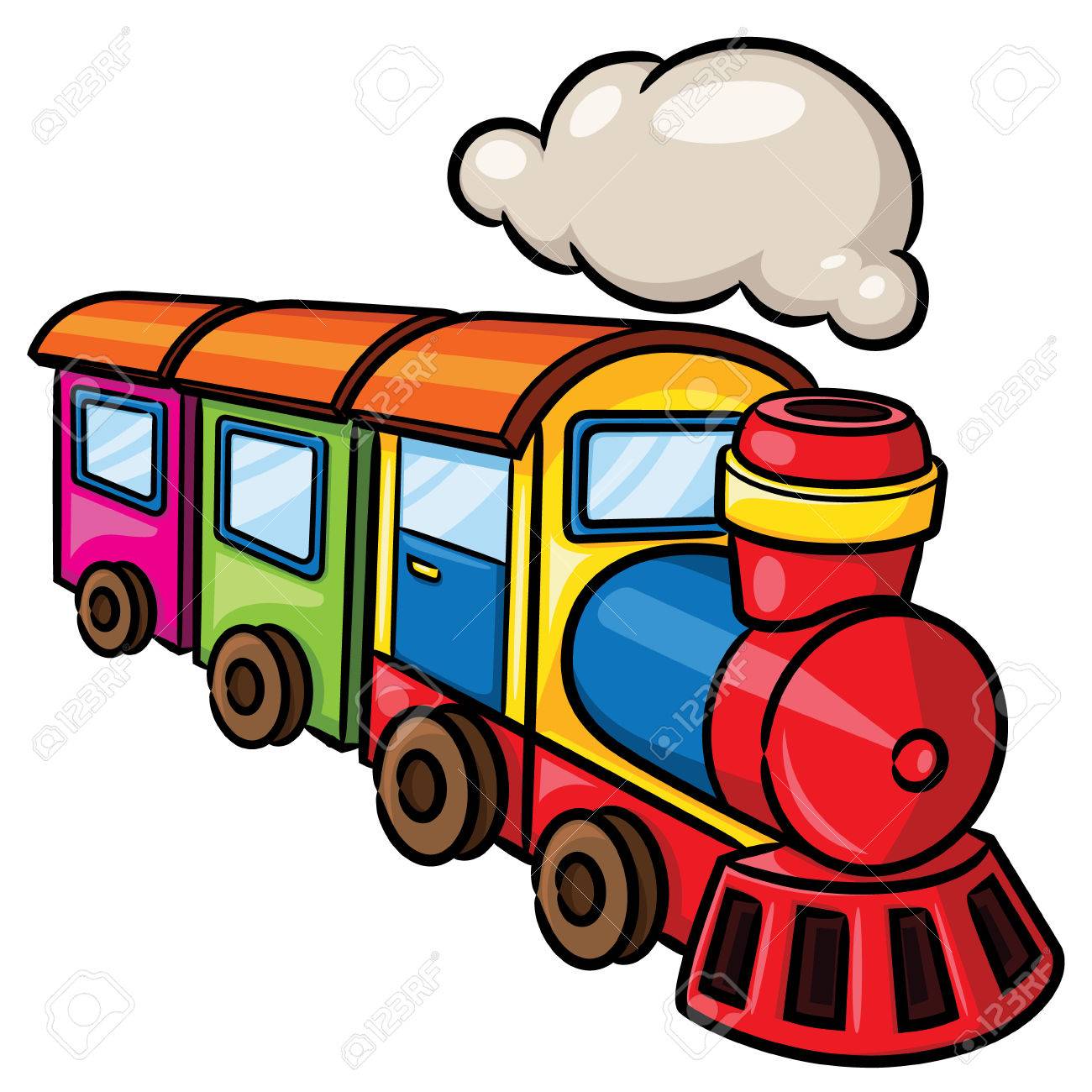 Cartoon Of Train Free Download Clip Art.