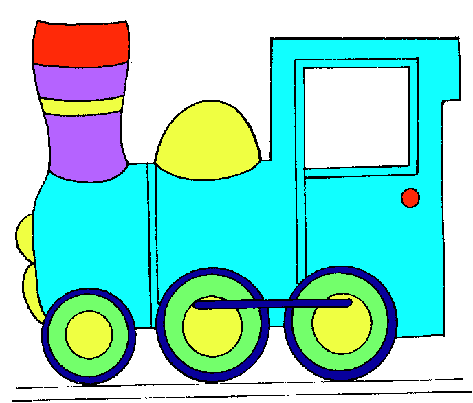 Cartoon Train Clipart.