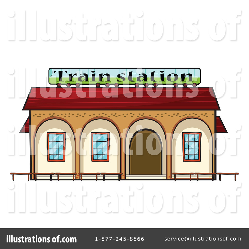 Train Station Clipart.