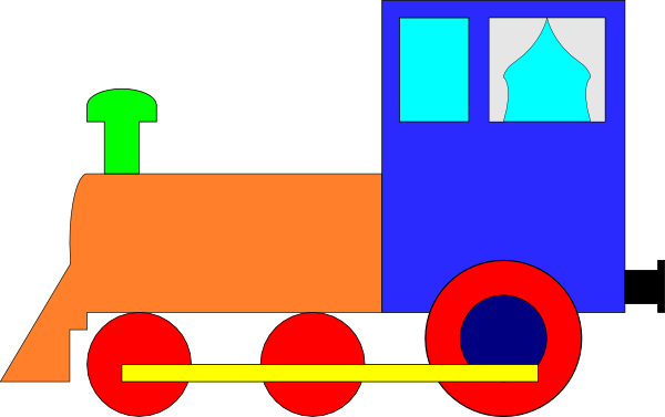 Train Engine Clipart.