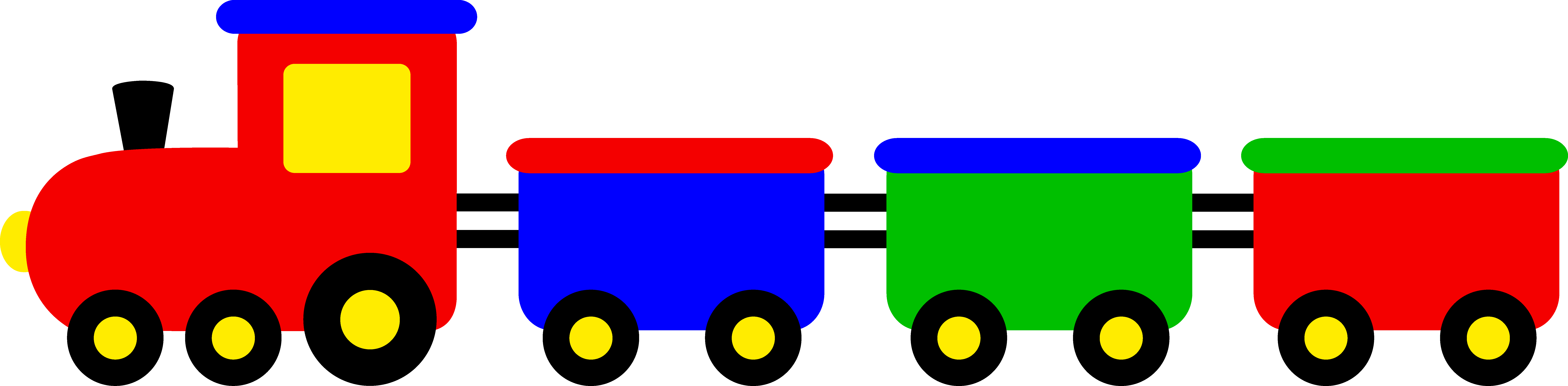 Toy Train Clipart.