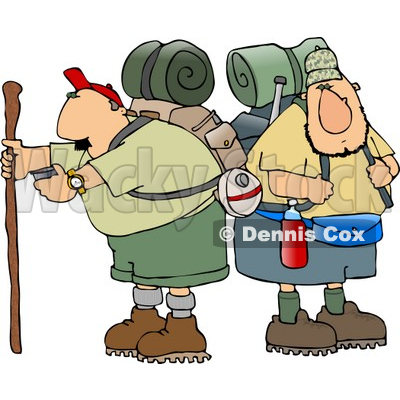 Tramping Clipart by Dennis Cox.