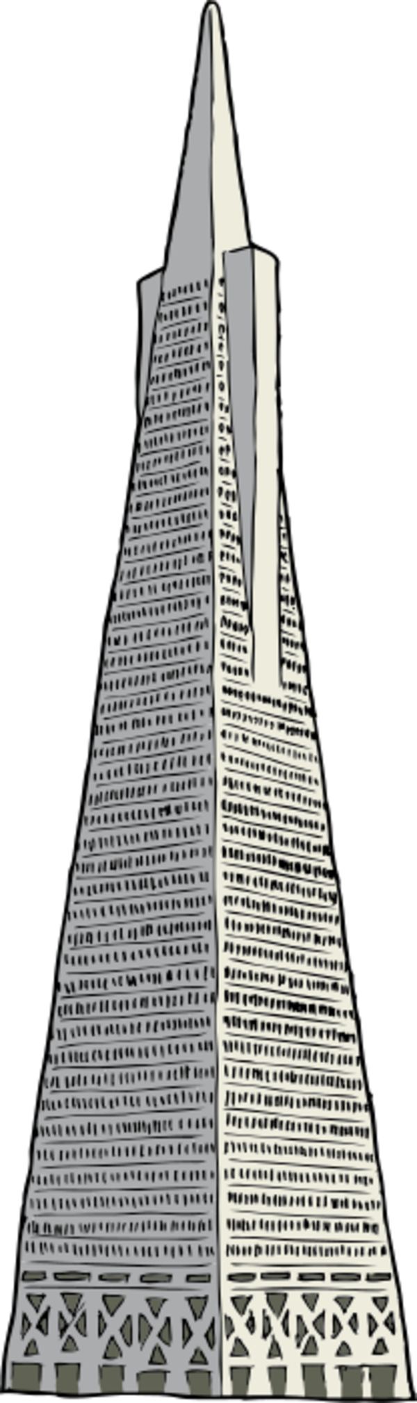 Trans america pyramid clipart 20 free Cliparts | Download images on