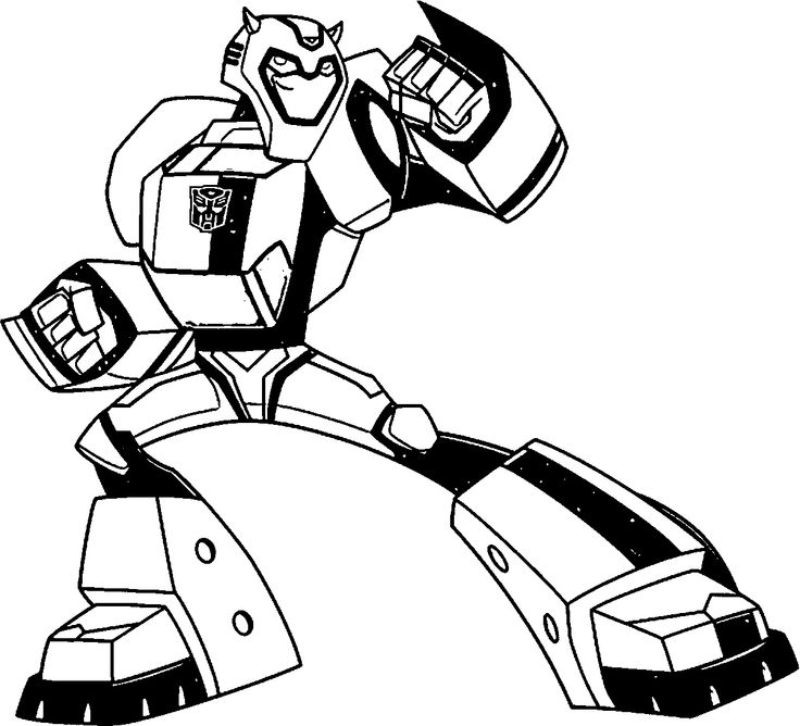 Transformers clipart black and white pencil in color.