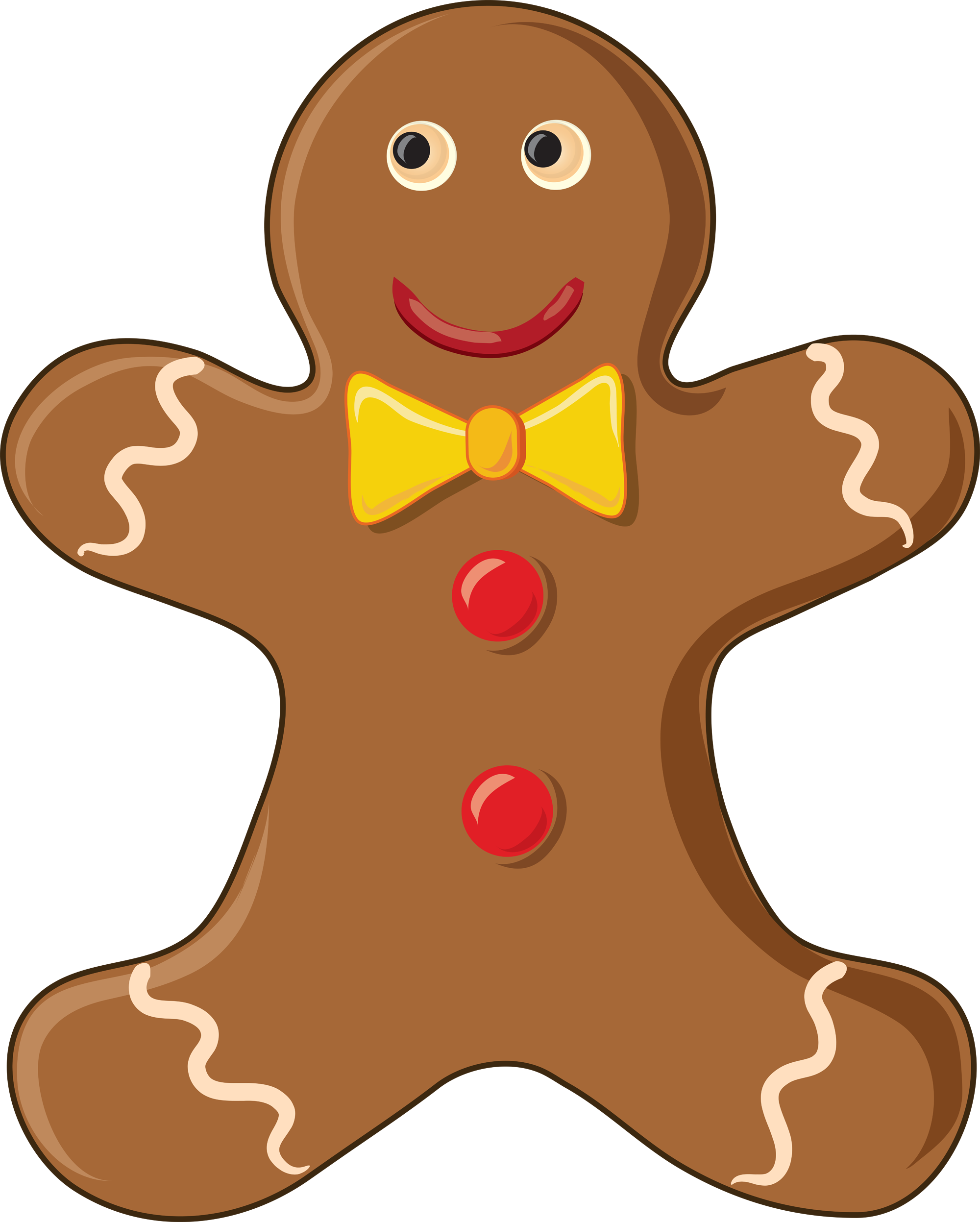 Gingerbread man Free content Biscuits Clip art.