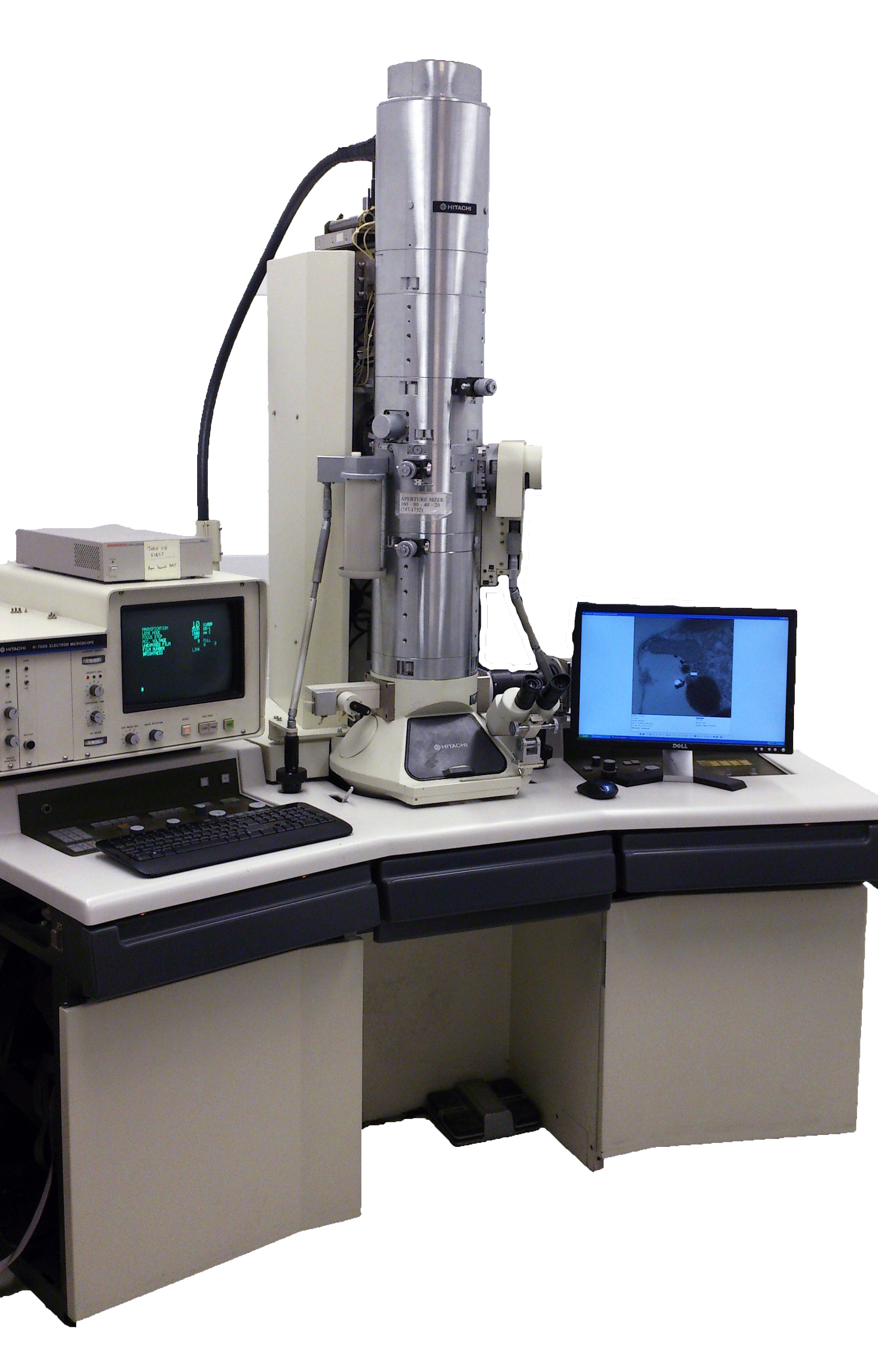 parts transmission electron microscope