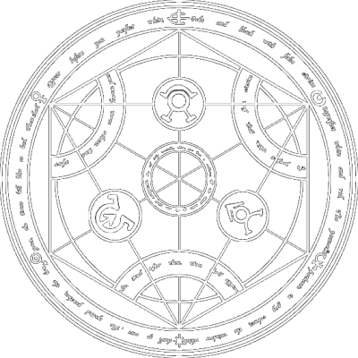 transmutation circle.