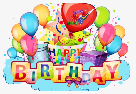 Free Birthday Transparent Background Clip Art with No.