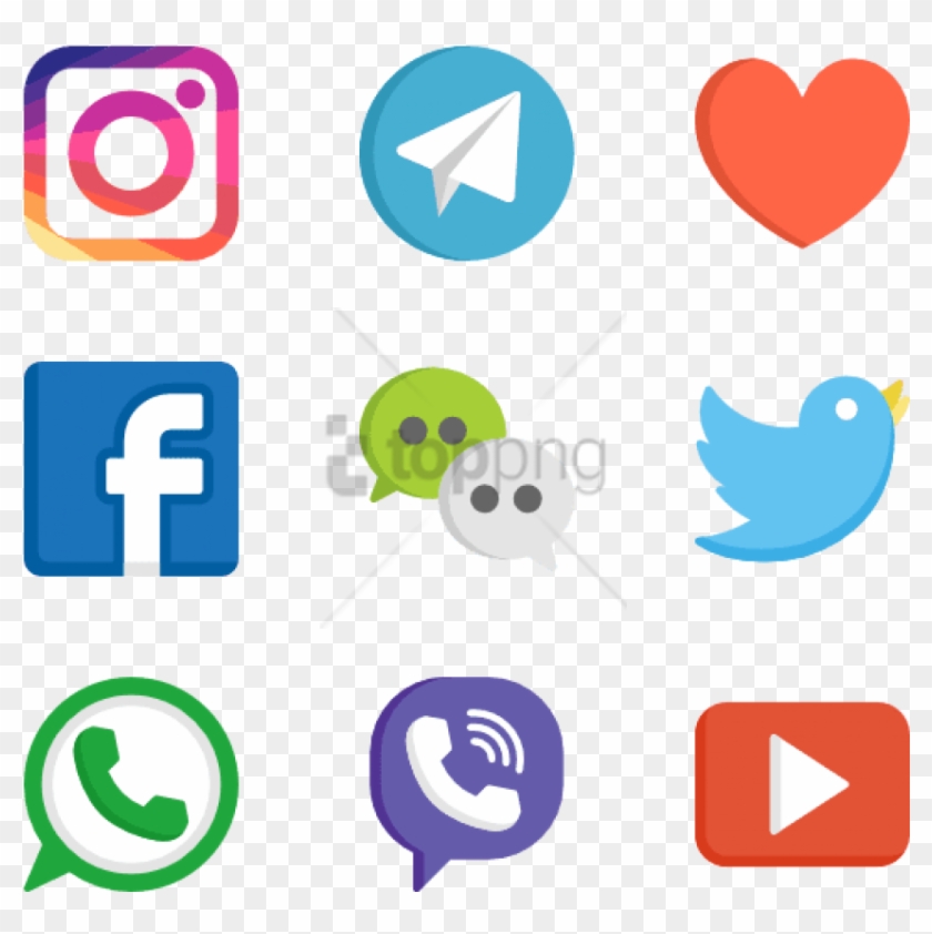 Free Png Social Media Logos Web Design 50 Free Icons.