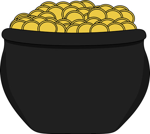 Free Pot Of Gold Transparent Background, Download Free Clip.