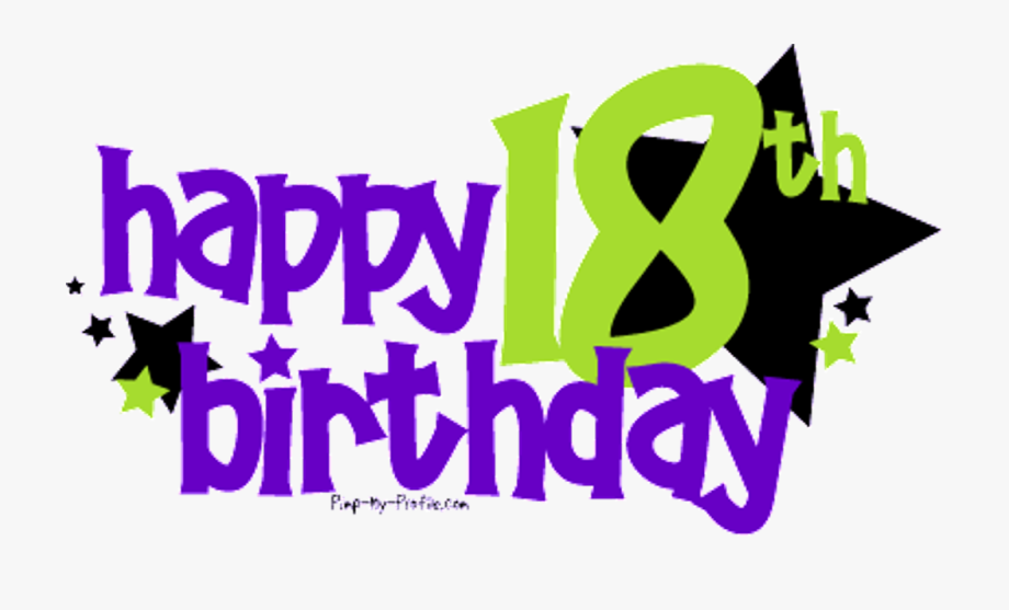 transparent number 18th birthday clipart 10 free Cliparts | Download