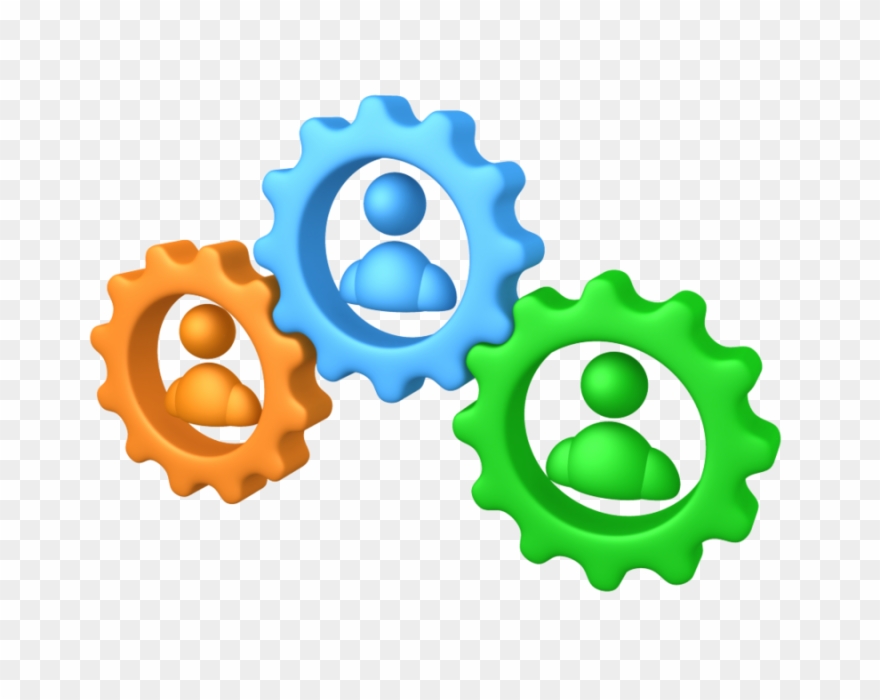 Download People With Gears Png Clipart Teamwork Royalty.