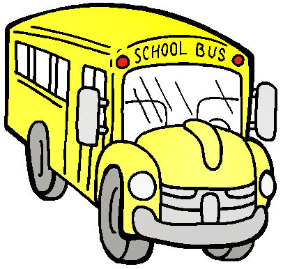 Transparent School Bus Clipart.