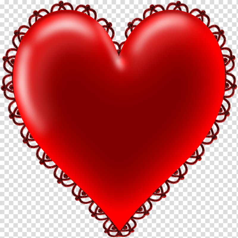 Valentine S Day Hearts , red heart illustration transparent.